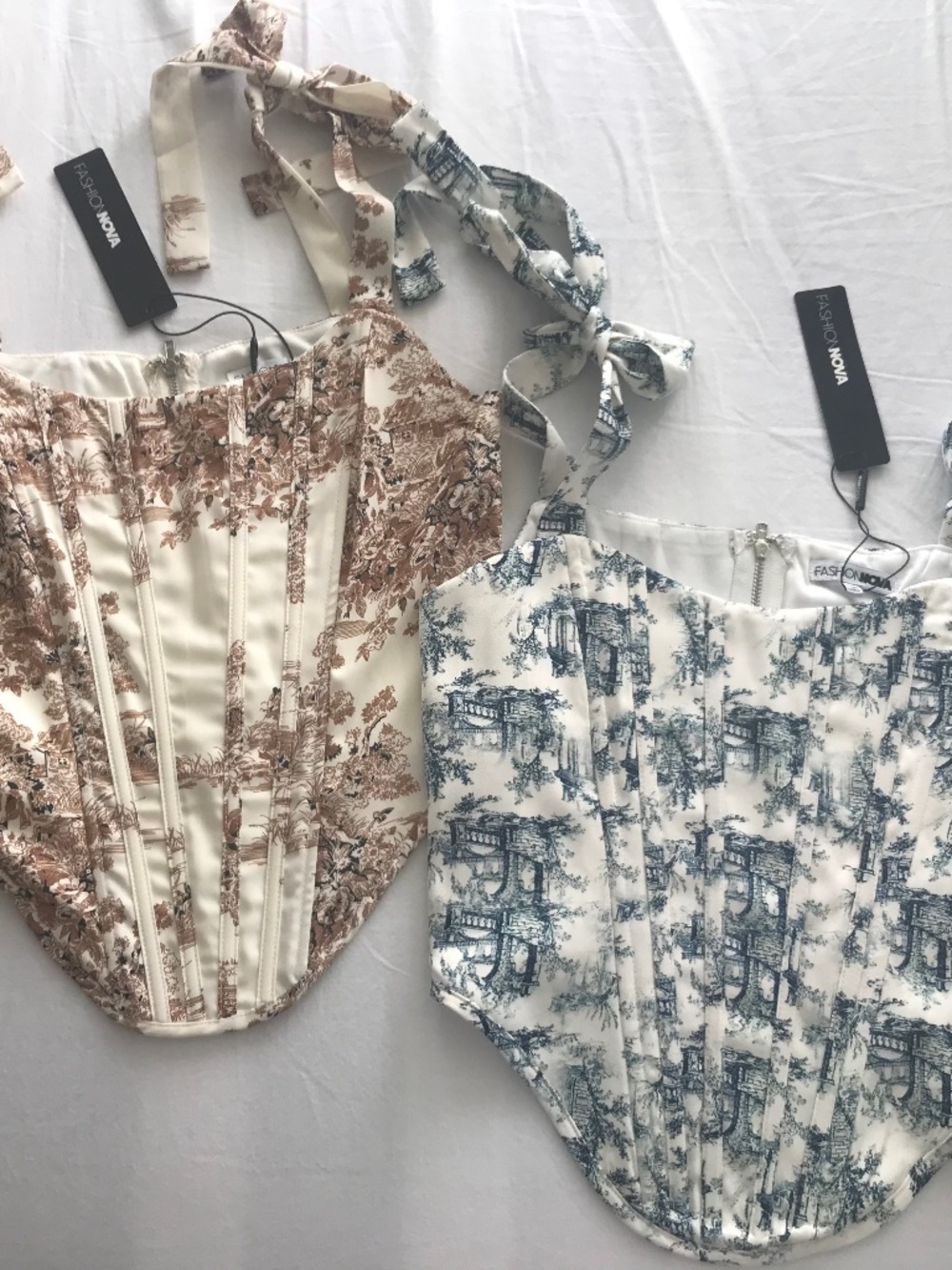 Fashion Nova Corset Tops - Bundle of 2 - brand new - NWT